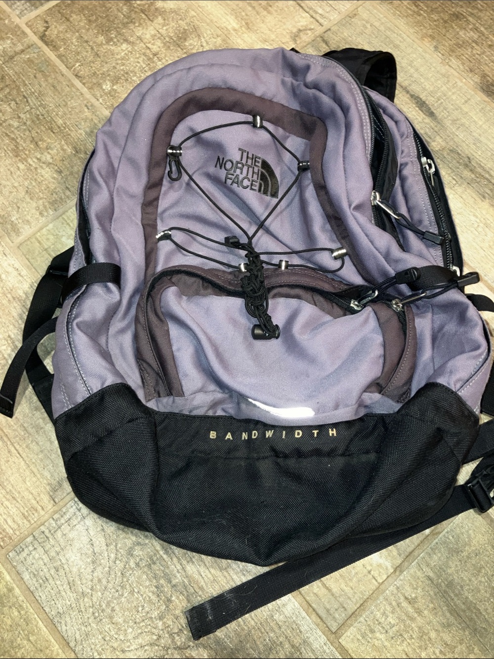 The North Face Bandwidth Backpack, Grey/Black